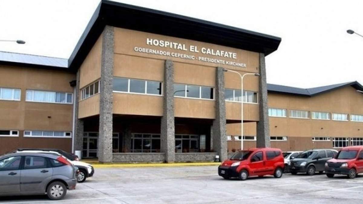 Hospital El Calafate. Fuente: (Twitter)