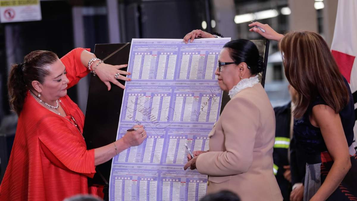 Boletas. Preparativos de la elección judicial