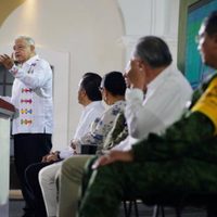 AMLO anuncia restauración a cargo de la Marina del fuerte de San Juan de Ulúa