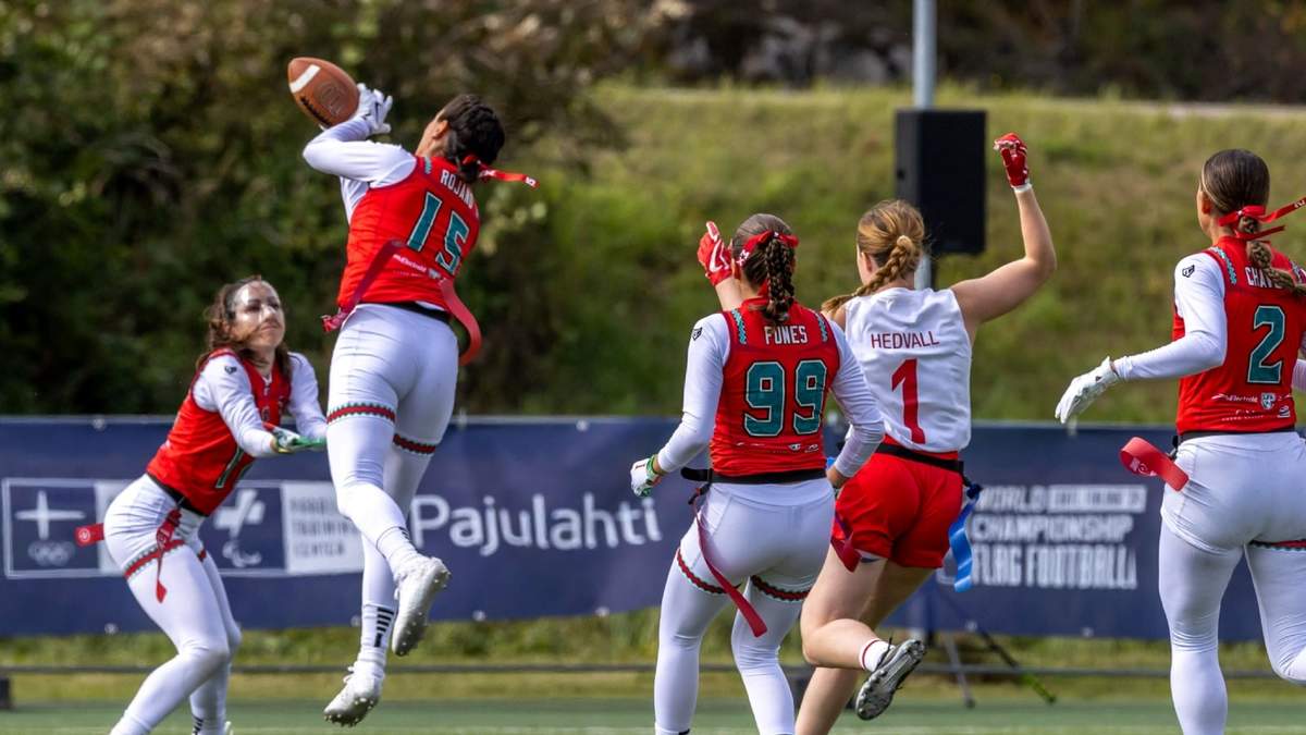 Selección Mexicana femenil de flag football debuta con victoria en el Campeonato Mundial