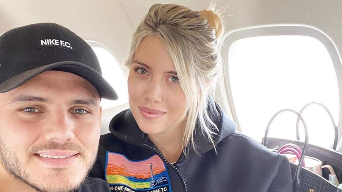 Mauro Icardi y Wanda Nara. Fuente: (Instagram)