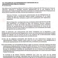Ordena Hacienda despido de recién llegados al gobierno