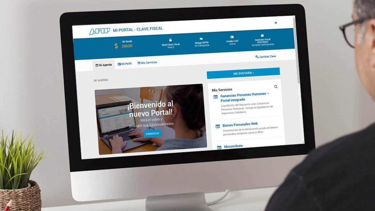 La recategorización del monotributo se realiza a través de la AFIP. Fuente: (Twitter)