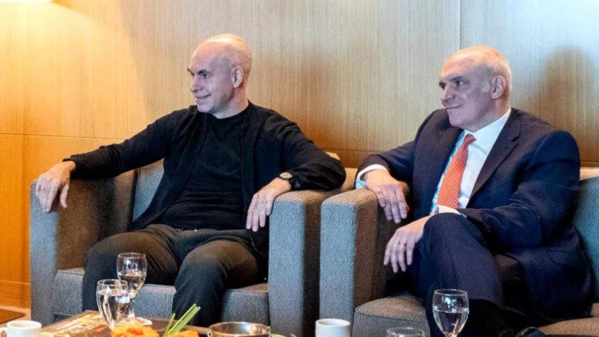 Horacio Rodríguez Larreta y José Luis Espert. Fuente: (Twitter)