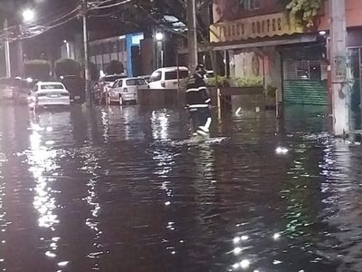 Estragos en cuatro alcaldías de CDMX por las lluvias en noche y madrugada