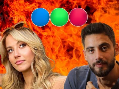 Los palitos que se tiraron Flor Vigna y Nico Occhiato en el nuevo show de Telefe