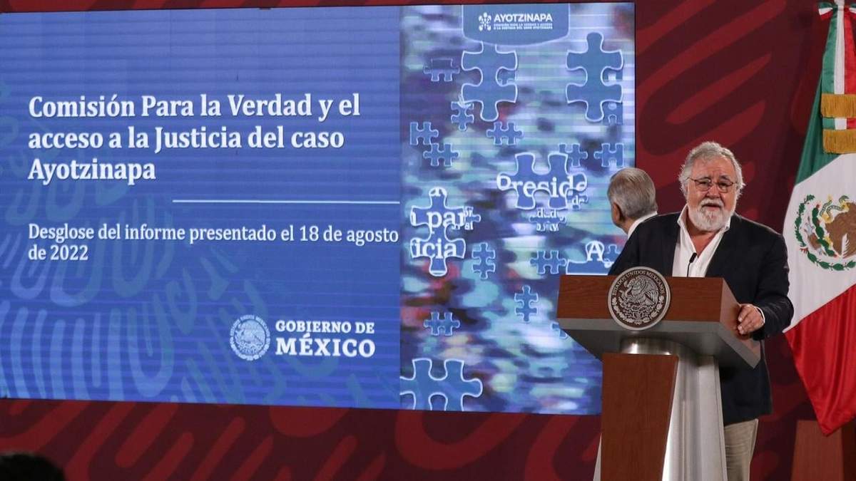 Subsecretario de Derechos Humanos, en la conferencia mañanera del 27 de octubre de 2022