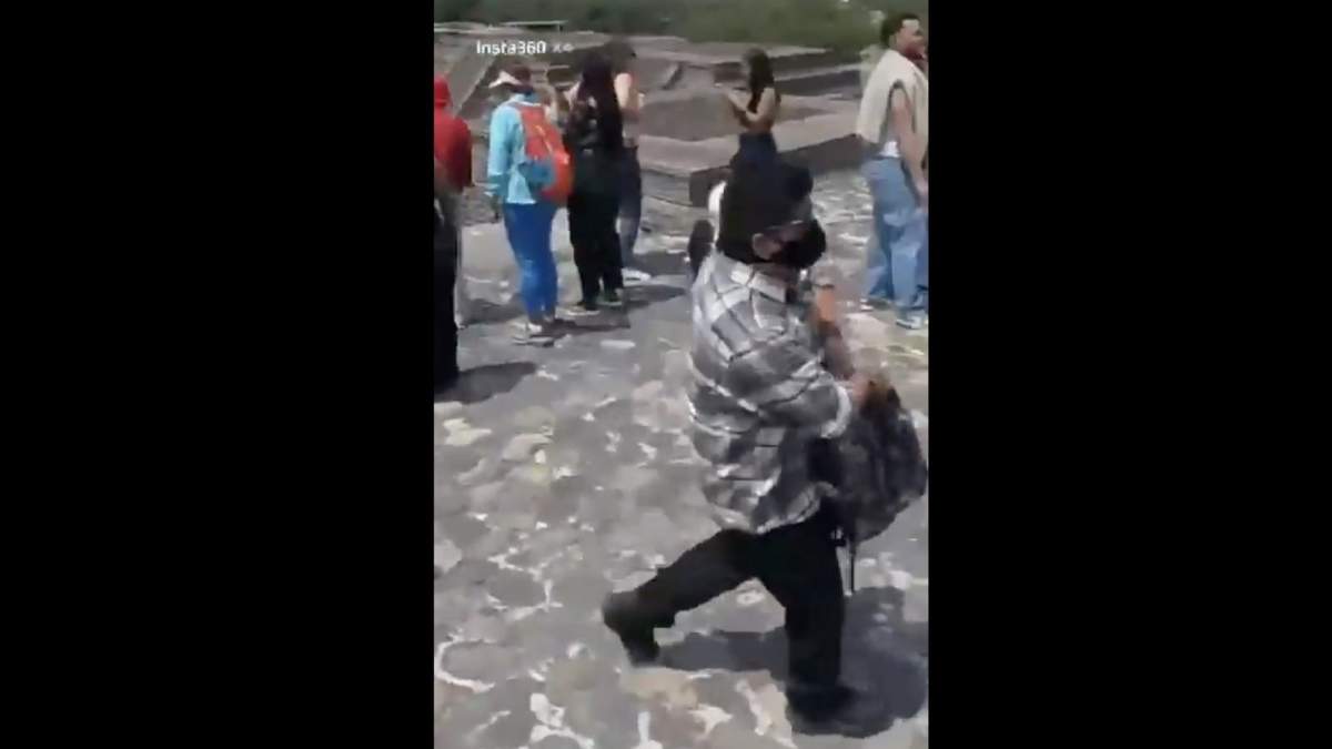 Julio César “N” en la grabación que se viralizó en redes