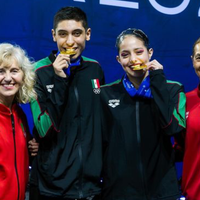 Mexicanos ganan medalla de oro en el Campeonato Mundial Juvenil de Natación Artística