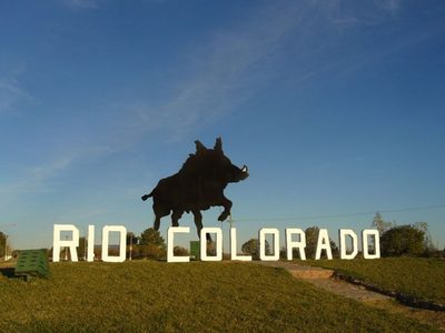 Río Colorado: el gran invento para atender pacientes con coronavirus