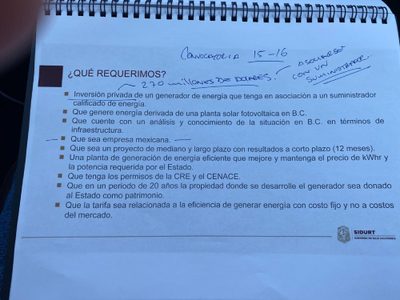 Bonilla solicita endeudamiento por 6 mil mdp para el suministro de energía eléctrica en BC