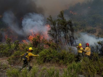 Alertaron que es posible que el déficit hídrico adelante la temporada de incendios en la cordillera