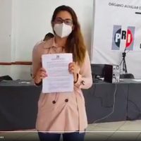 Reclutadora de Cuauhtémoc Gutiérrez busca ser diputada federal de la coalición PAN-PRD-PRI