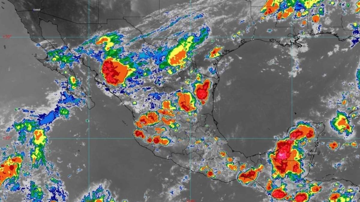 El Frente Frío se desplazará al noreste de México e interaccionará con un canal de baja presión