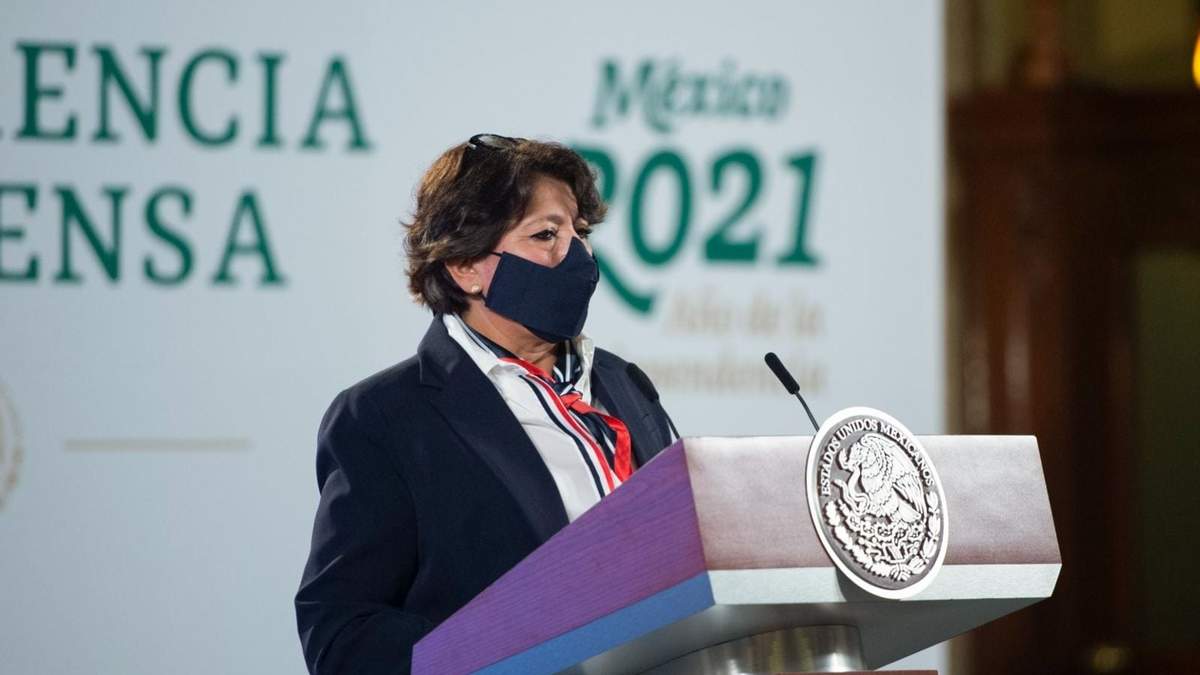 Delfina Gómez, actualmente secretaria de Educación