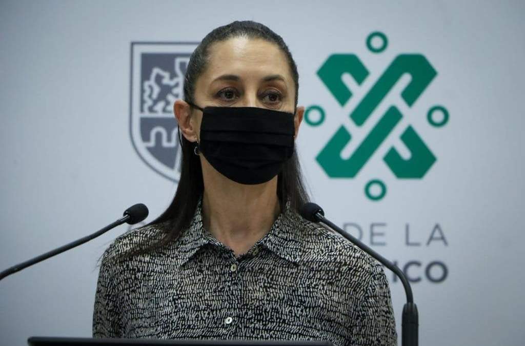 Claudia Sheinbaum en la conferencia virtual