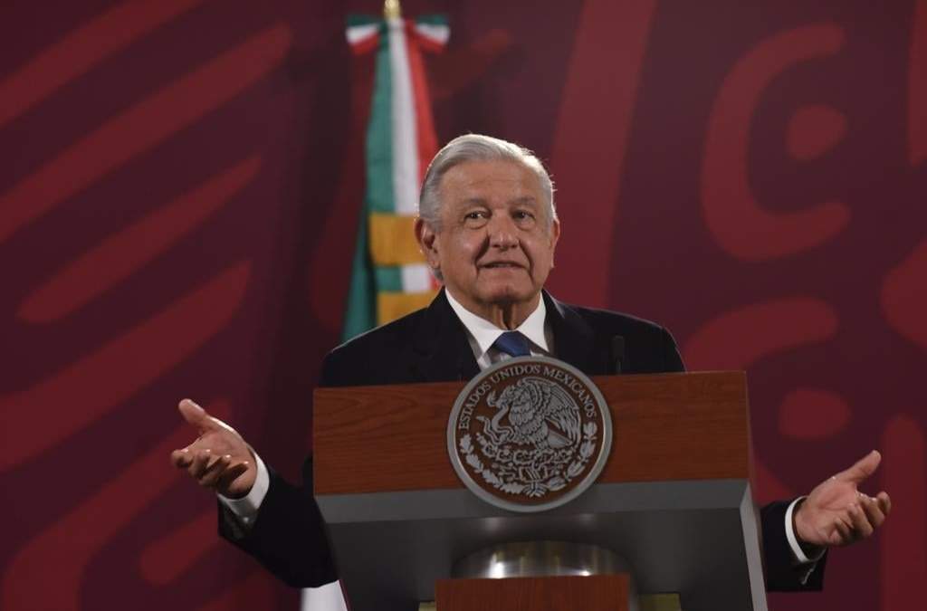 El presidente Andrés Manuel López Obrador en la mañanera