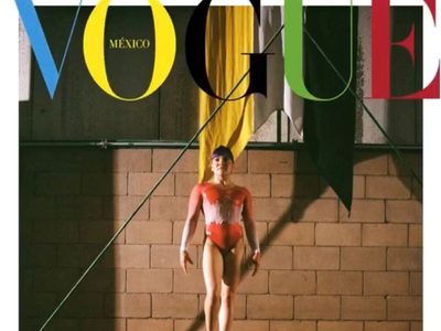 Alexa Moreno, gimnasta mexicana, aparece en la portada de Vogue México
