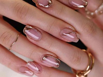 Nail Art: mirá estas ideas de manicura francesa con estrellas que le darán un toque chic a tus uñas