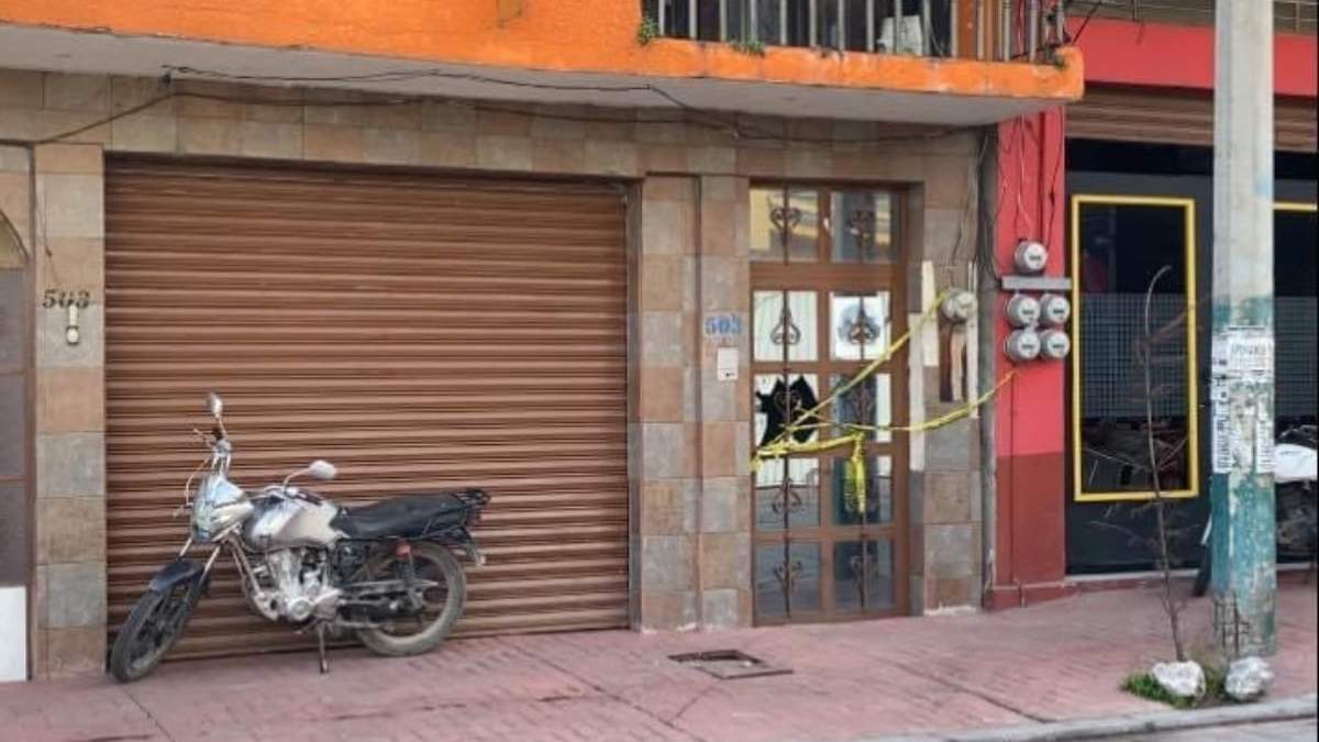 El domicilio donde ocurrió el asesinato en San Mateo Atenco