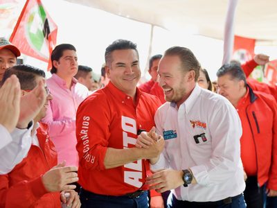 “Alito” Moreno da espaldarazo al panista Santiago Taboada para la CDMX
