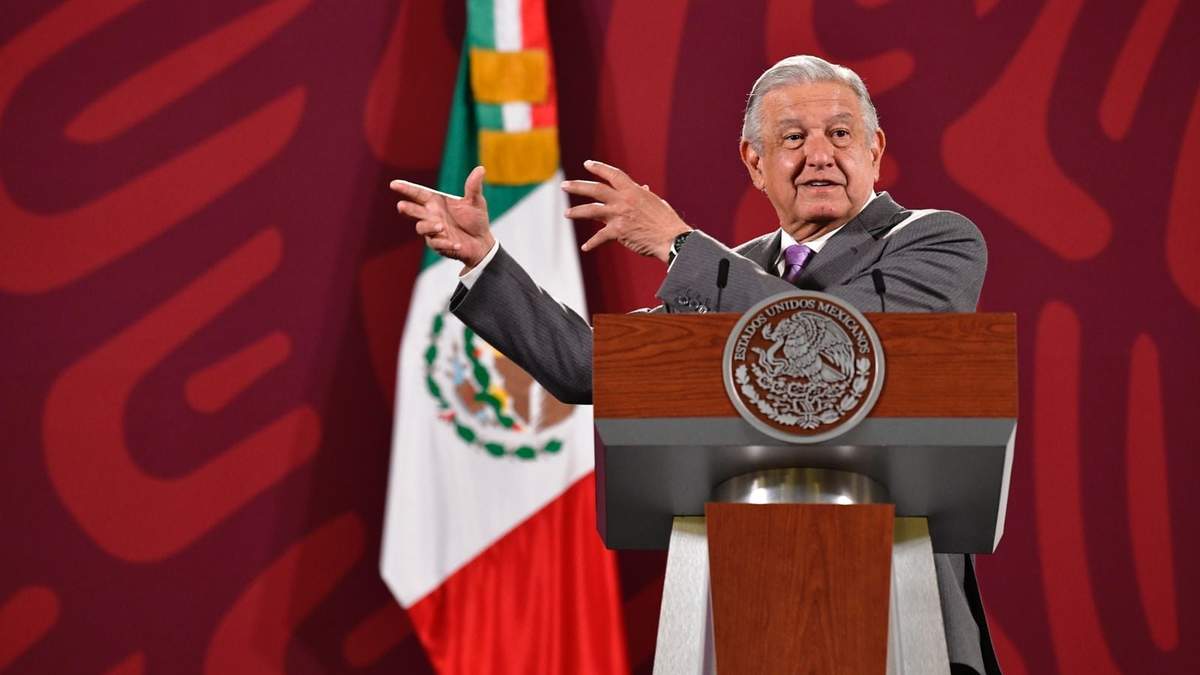 El presidente López Obrador