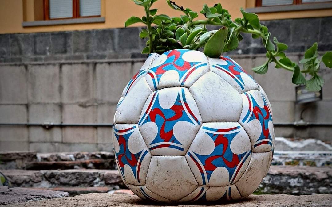 Balón ponchado