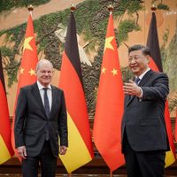 Qué le dijo el canciller de Alemania a Xi Jinping en su visita a China