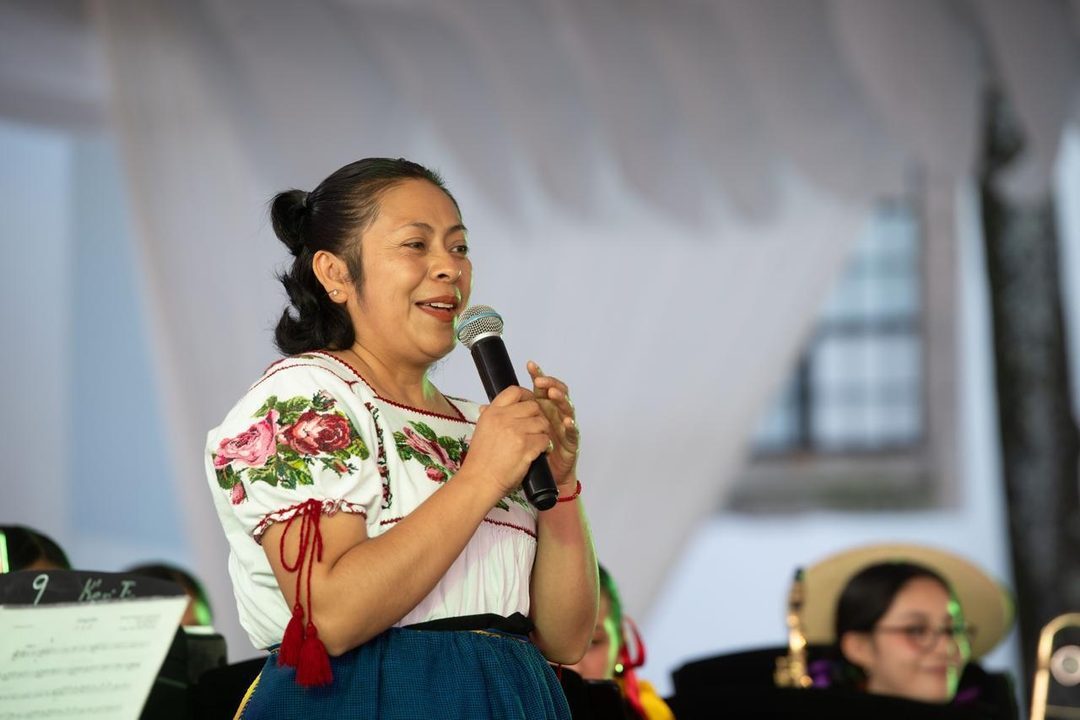 Rocío Román Sueño de uyna orquesta femenina Foto Cortesía de la Secretaría de Cultura Michoacán