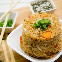 Receta arroz chino fácil, económico y superdelicioso