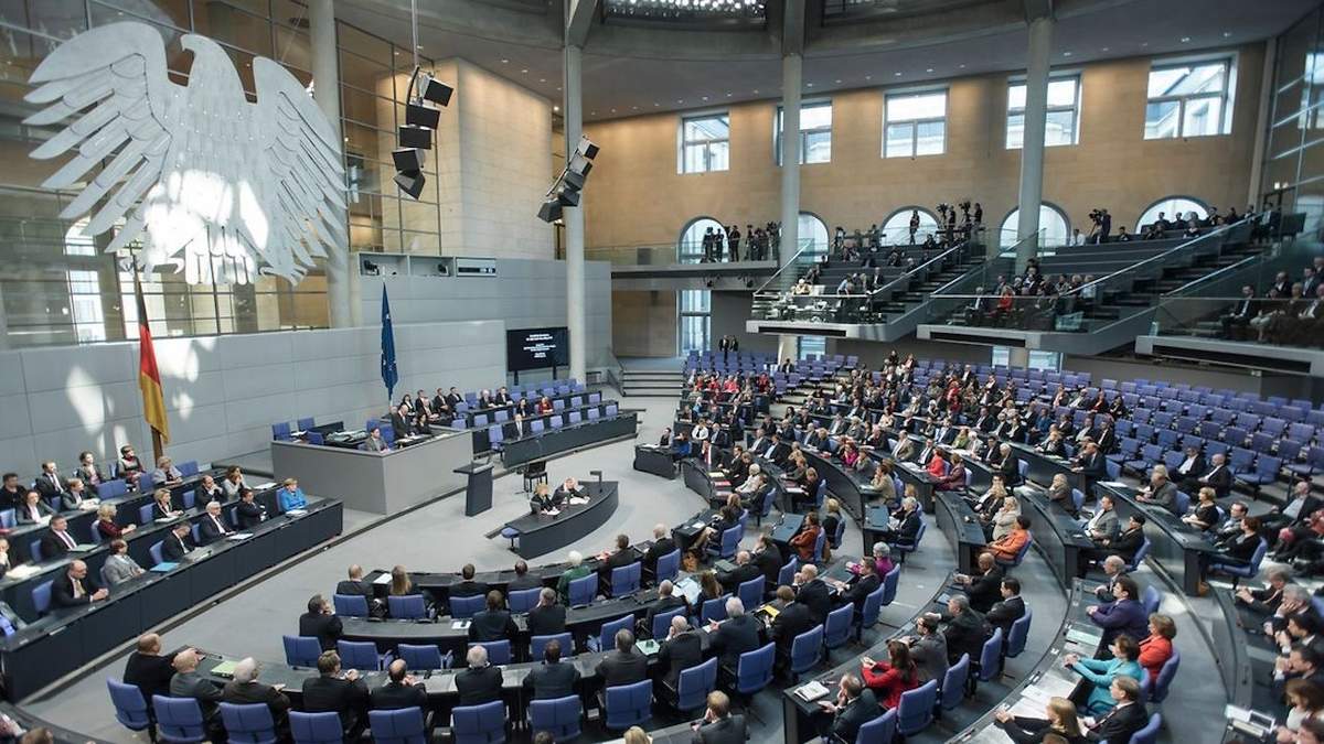 Salón de plenos del Bundestag