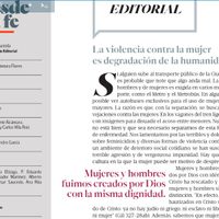 Arquidiócesis lamenta 'deterioro social” por feminicidios y violencia contra la mujer