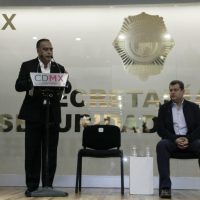 Raymundo Collins rinde protesta como titular de la SSP capitalina