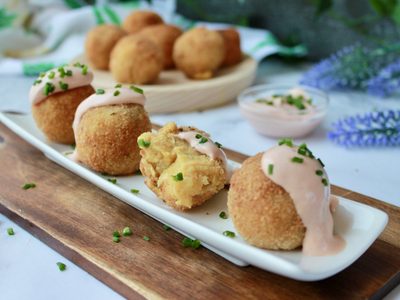 Croquetas de garbanzo y queso: dale un toque especial a tu cena en pocos minutos con esta idea crujiente y deliciosa