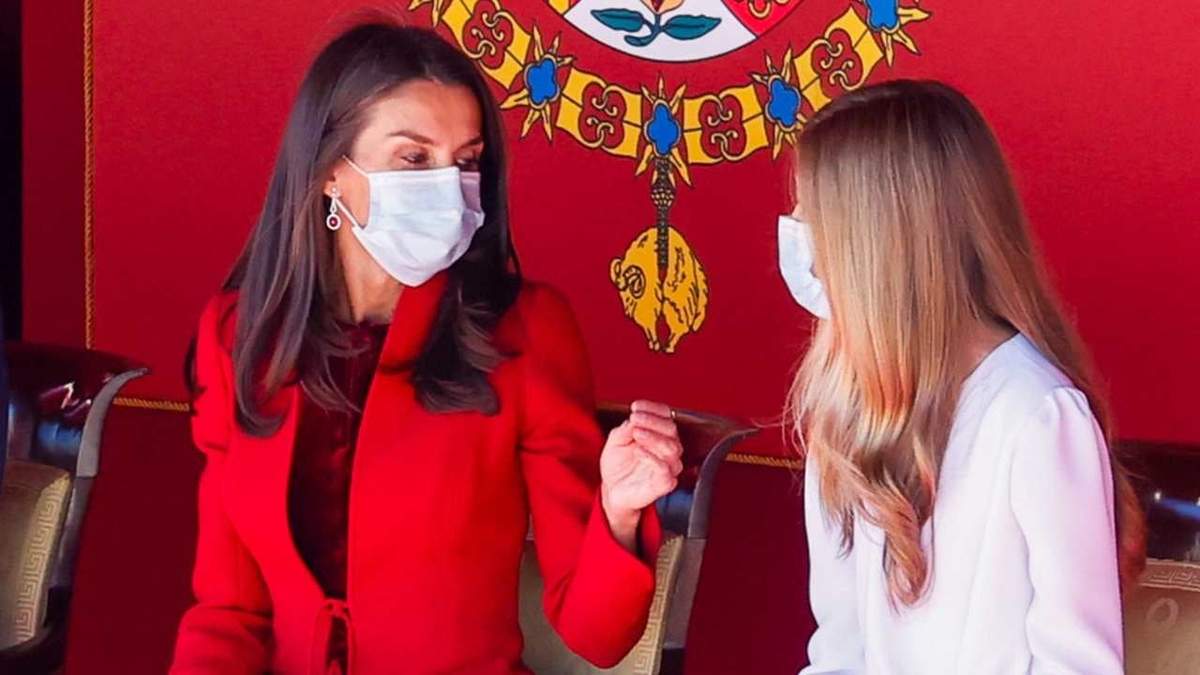 Letizia y Sofía, cómplices. Fuente: (Instagram)