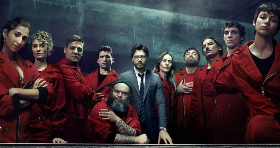 La Casa de Papel. Fuente: (Twitter)