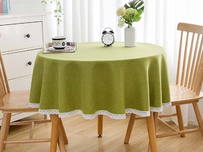 Con dos materiales y sin máquina de coser: hacé este mantel impermeable que es un lujo para tu casa