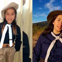 Agostina cumplió su sueño: cantó junto a Selena Vera y emocionó a Plaza Huincul