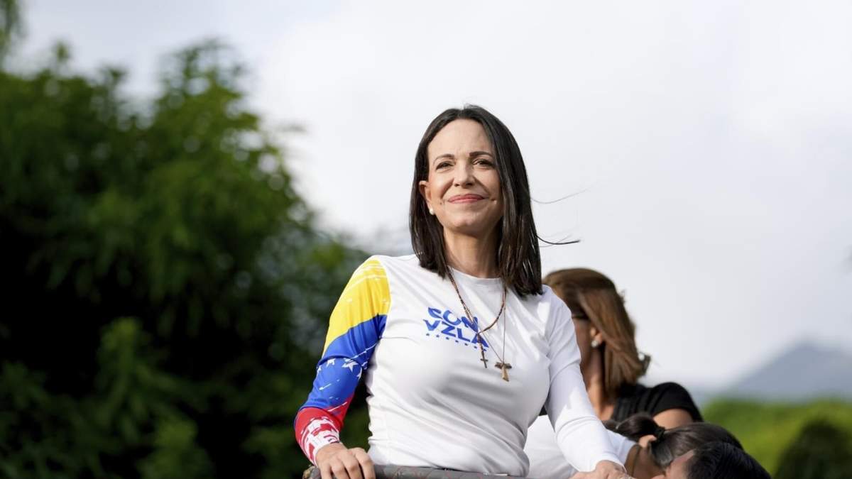 La opositora venezolana, María Corina Machado