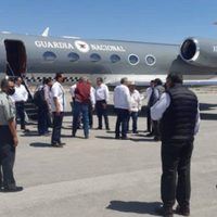 Acusan a Rodríguez Bucio y López Hernández de usar avión de la GN para asistir a eventos de Morena