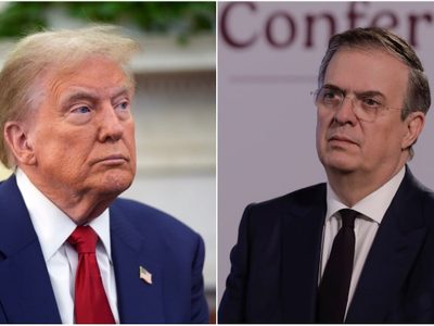 Así respondió Ebrard a las amenazas de Trump de imponer aranceles del 25% a México