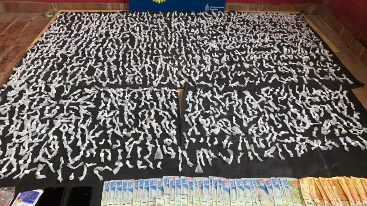 Parte de lo incautado en los operativos