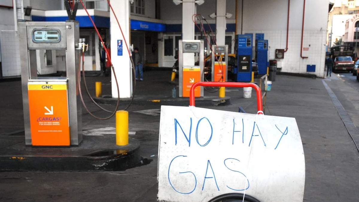 El faltante de GNC se agrava en todo el país. Fuente: (X)