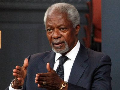 Violencia, 'seria amenaza al proceso electoral de México”: Kofi Annan