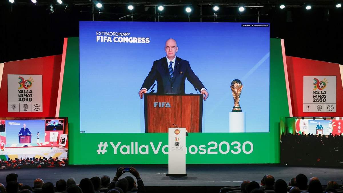 Argentina será anfitrión de uno de los partidos del Mundial 2030. Fuente: (X)