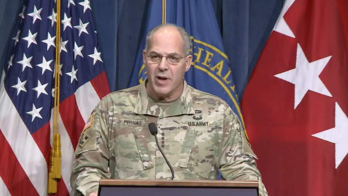 El general Gus Perna, responsable de la Operation Warp Speed