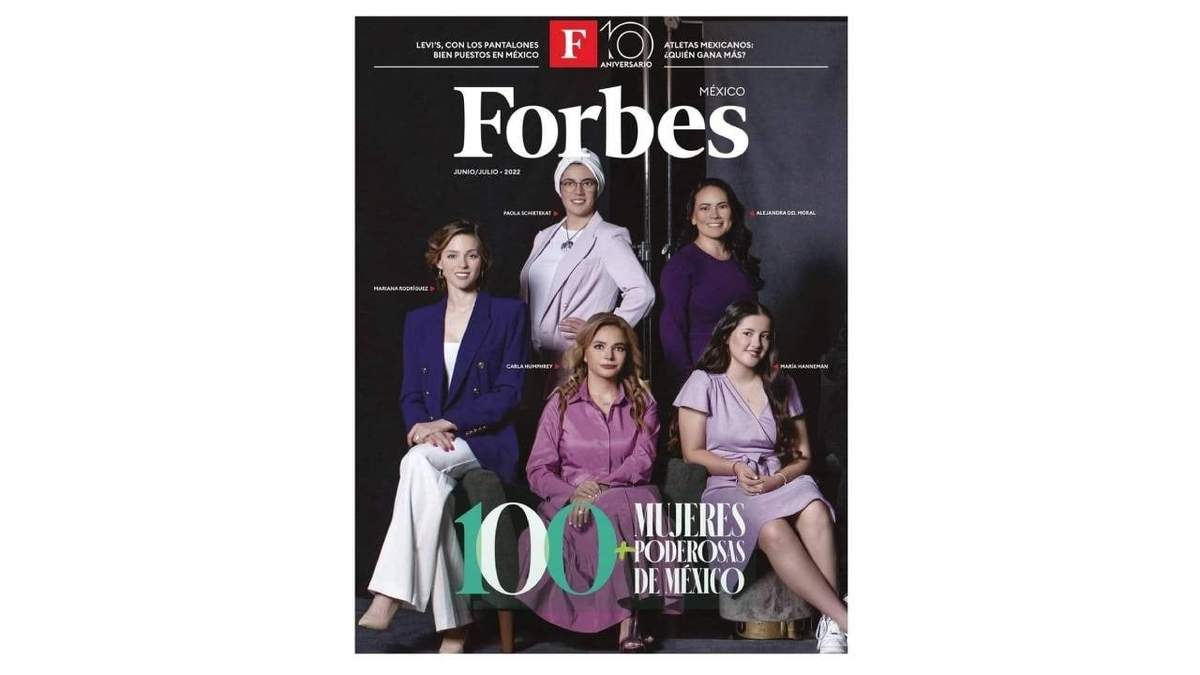 En portada de revista Forbes