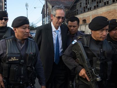 En Guatemala sí caen expresidentes