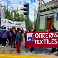 Las trabajadoras textiles se manifestarán en Casa de Gobierno