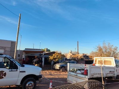 Explosión en Rincón de los Sauces dejó tres personas heridas de gravedad